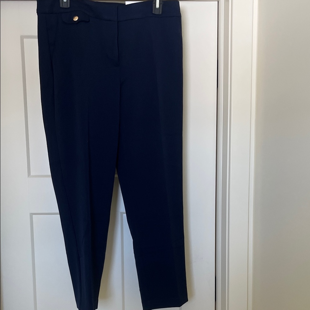 LOFT Women’s Dark Blue Dress Pants - Picture 4 of 5